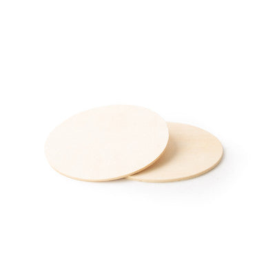 4" Wood Circle Cutout