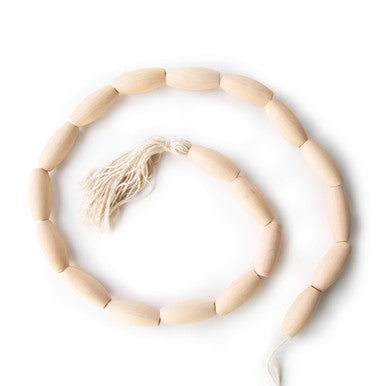 2" x 7/8" Oval Bead