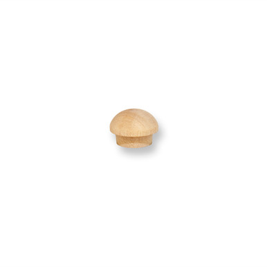 3/8" Maple Mushroom Button Plug