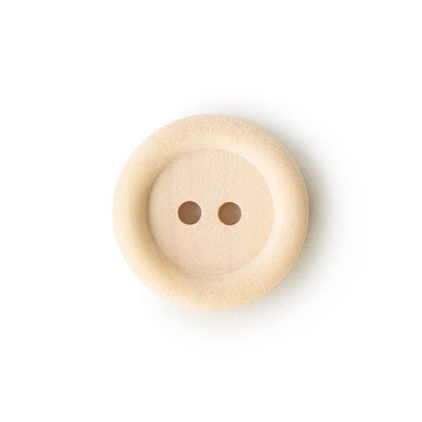 3/4" Wooden Craft Button