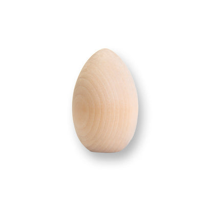 2" Wooden Pullet Egg