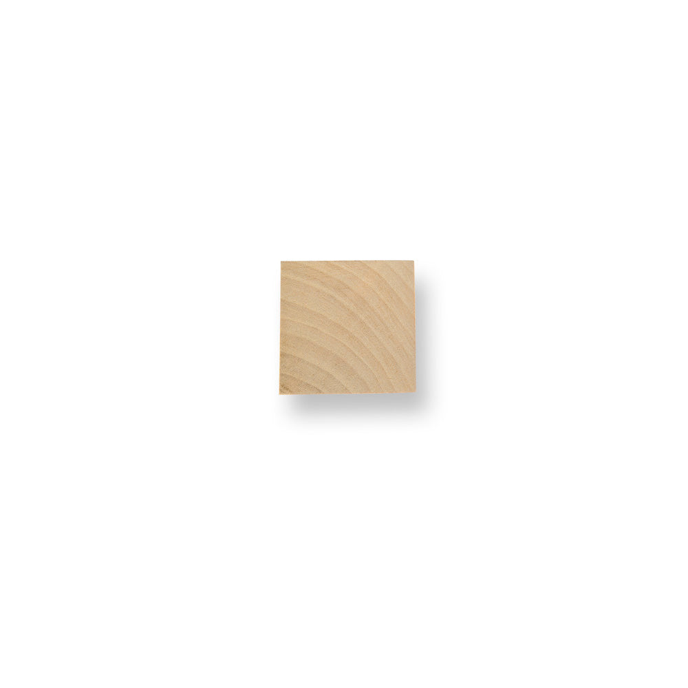 1-1/4" Wood Square