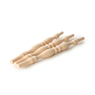 9" Wood Spindle