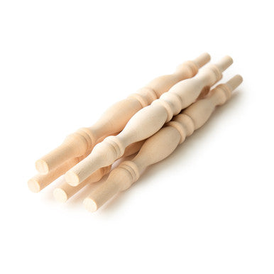 9" Wood Spindle