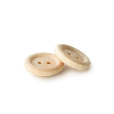 5/8" Wood Craft Button