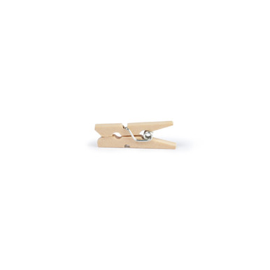 1" Mini Wooden Clothes Pin