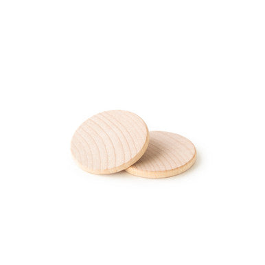 1-1/4" Wood Circle Disc