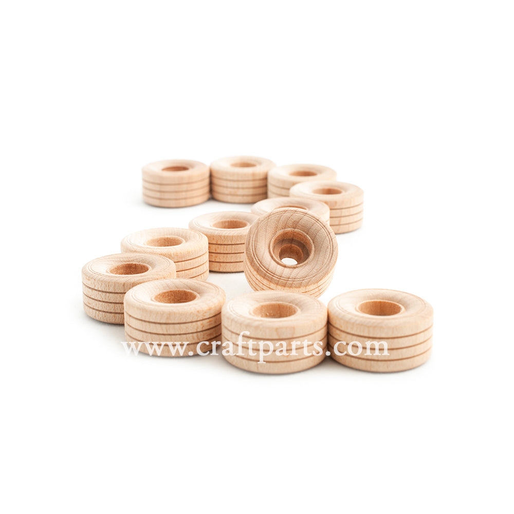 1" Treaded Wheel