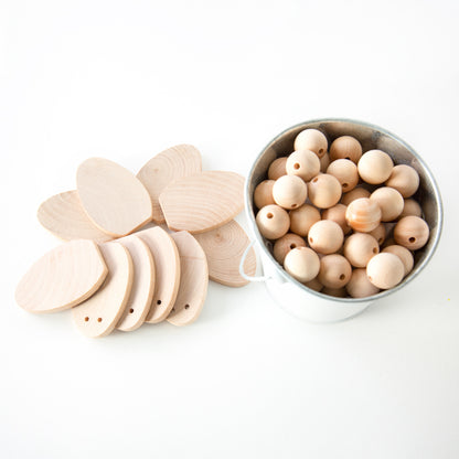 3/4" Round Bead, 5/32" Hole
