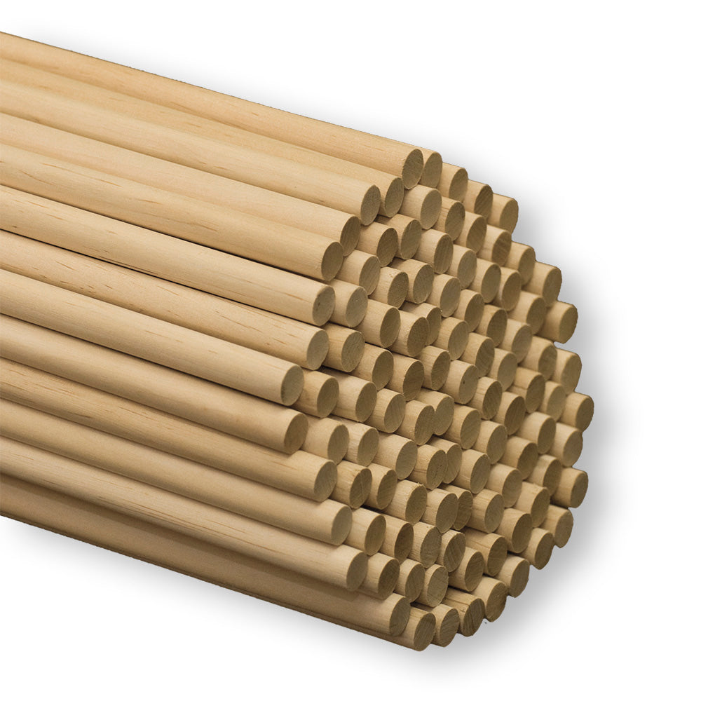 1/2" x 36" Wood Dowel