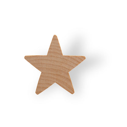 2" Star Cutout, 1/2" Thick