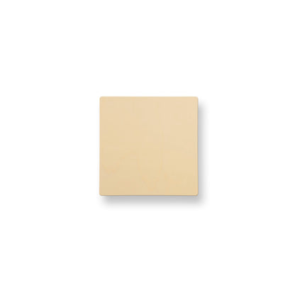 4" Birch Plywood Square