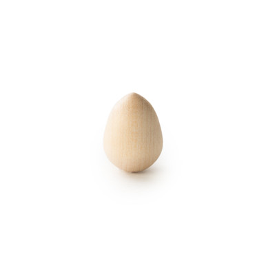 7/8" Wooden Wren Egg