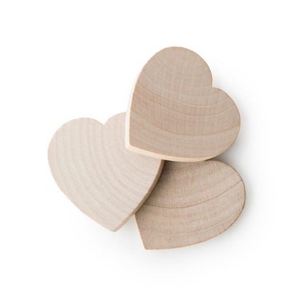 2" Wood Heart