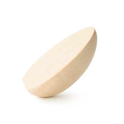 2" Split Wooden Pullet Egg