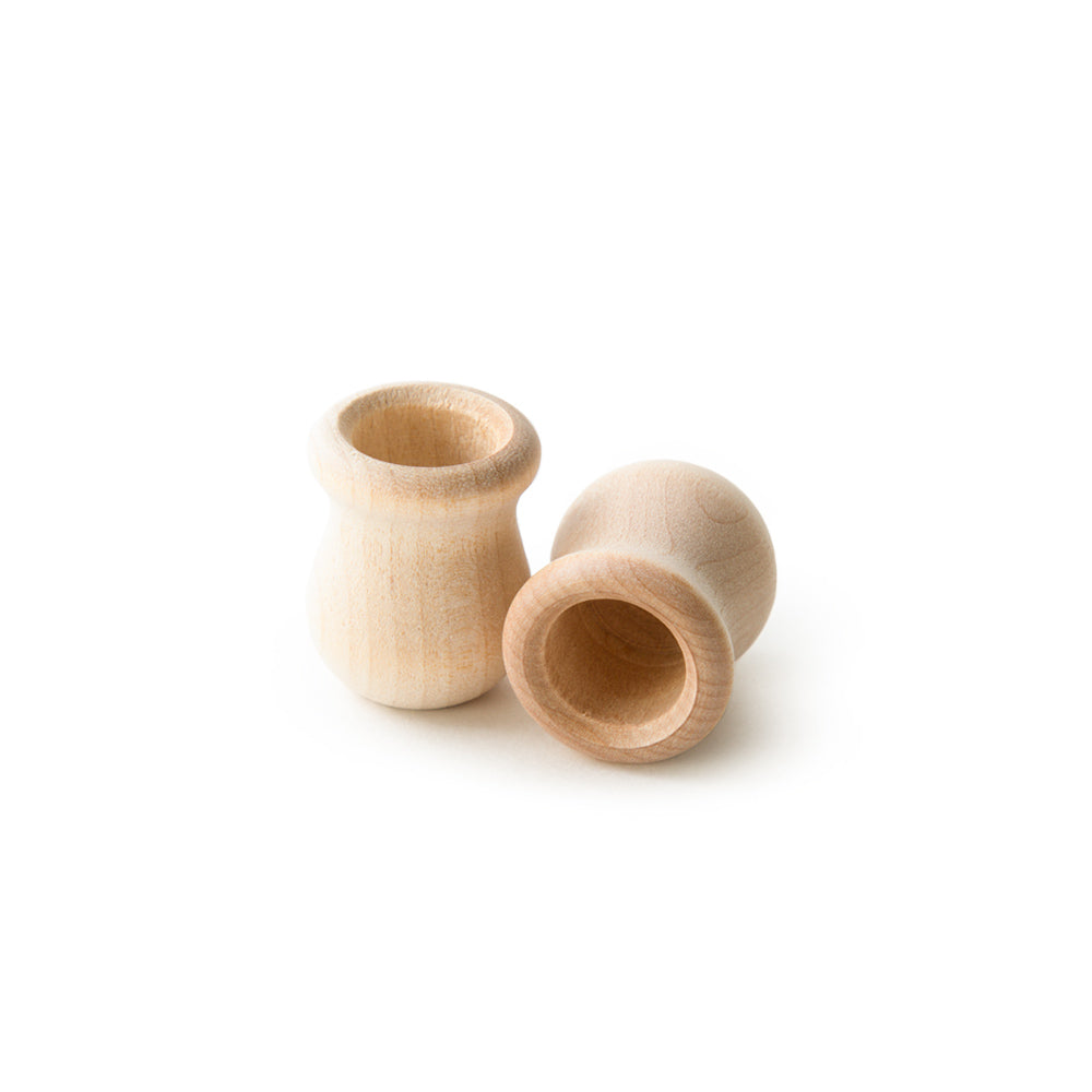 1" Bean Pot Candle Cup