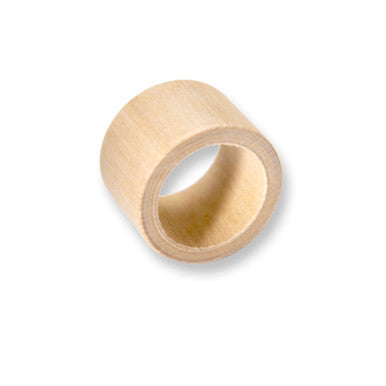 1-5/8" Wooden Napkin Ring, Smooth / Classic