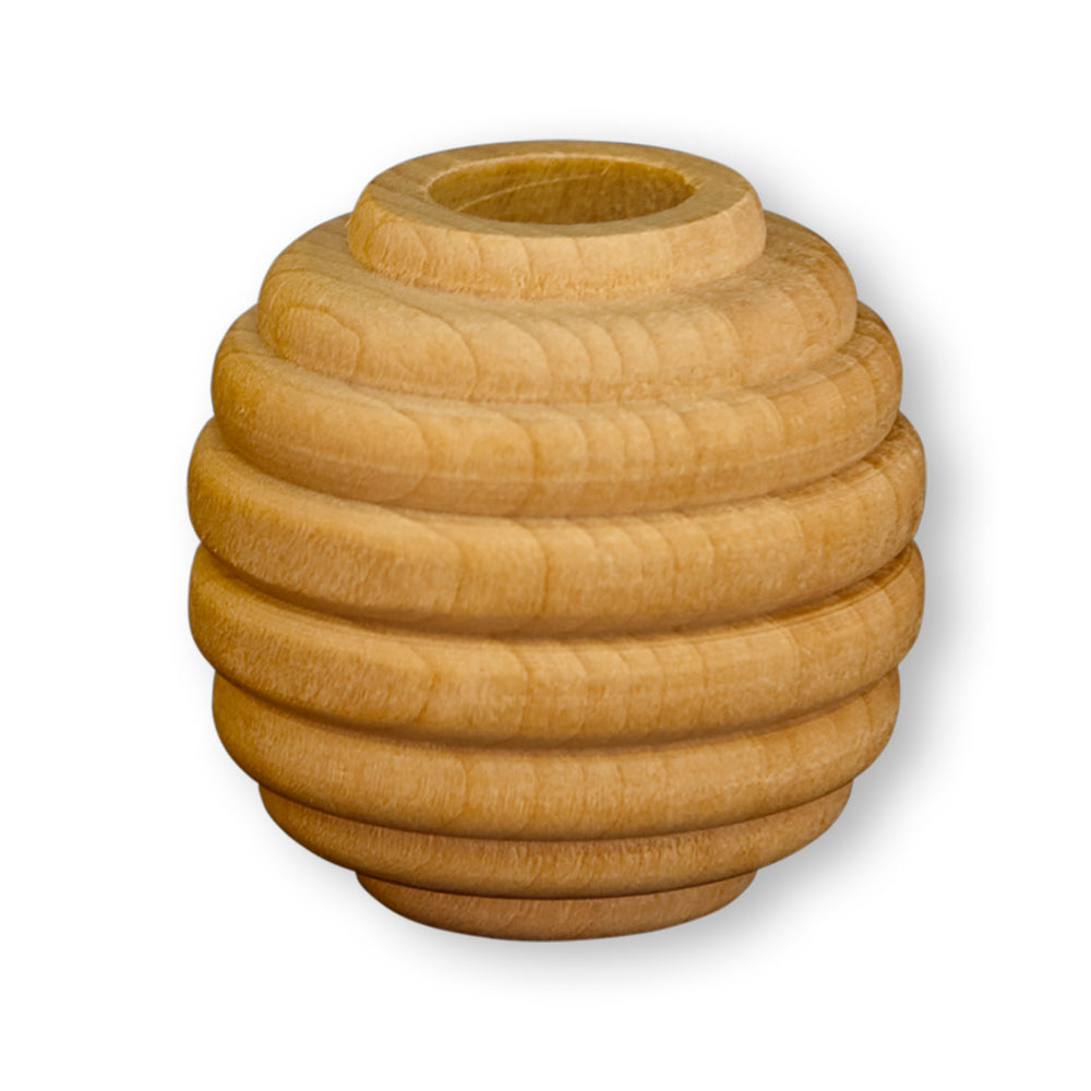 1" Beehive Bead, 5/16" Hole