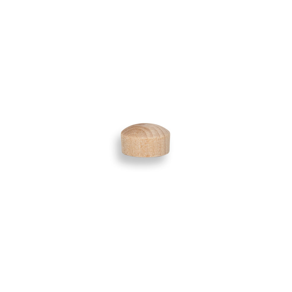1/2" Maple Round Head Plug