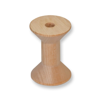 1-15/16" Wooden Hourglass Spool