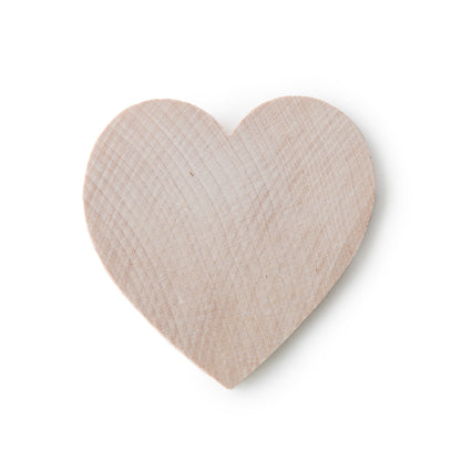 3" Wood Heart