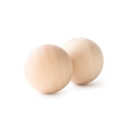 1-1/2" Wood Ball