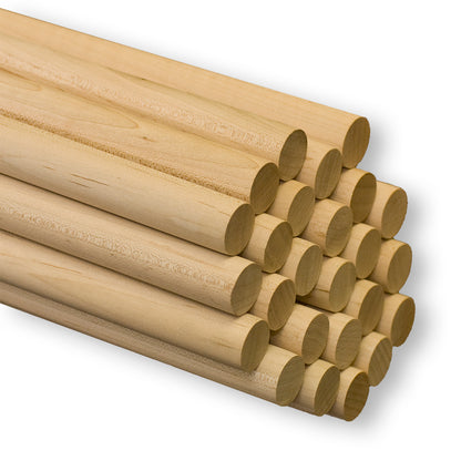 7/8" x 36" Wooden Dowel