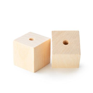 1" Square Bead