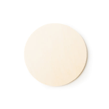 4" Wood Circle Cutout